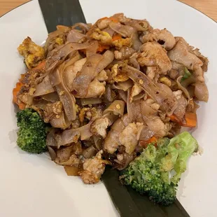 Pad See Eww with Chicken