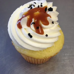 Salted Caramel Cupcake