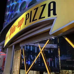 outside of a restaurant