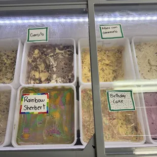 Ice cream flavors and more variety coming soon!