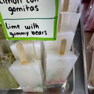 Our speciality popsicles