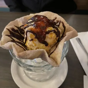 Fried ice cream