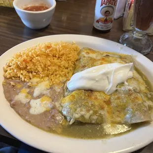 Enchiladas Verdes
