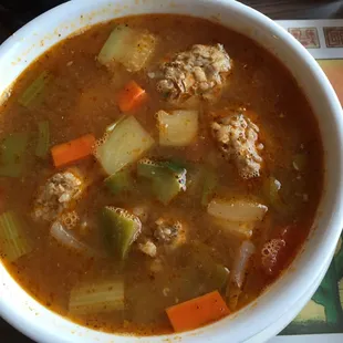 Albondigas Soup