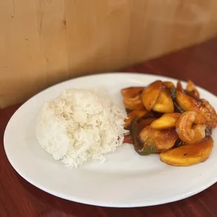 Tropical Mango Lunch Special SHRIMP