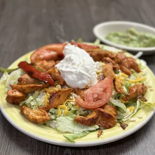 a plate of food
