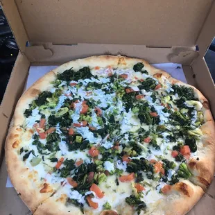 Large 16&apos; Veggie Pizza Mid Dec 2020