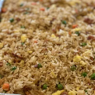 Bacon fried rice