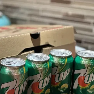 4 Sodas included in "Family Special" deal.