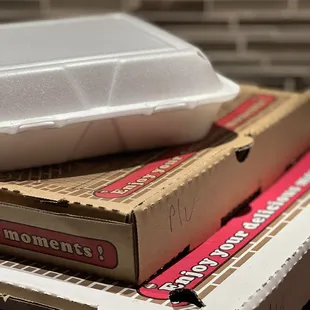 Family Special and The Works Pizza .