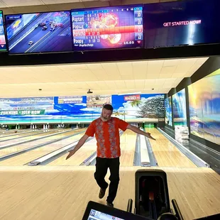 Bowling makes you happy