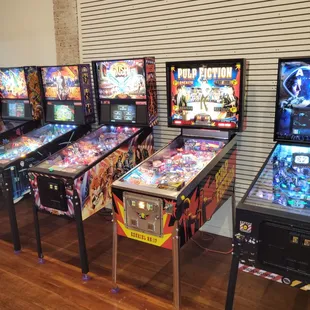 Current pinball machines to play!