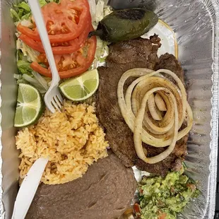 Carne Asada Plate