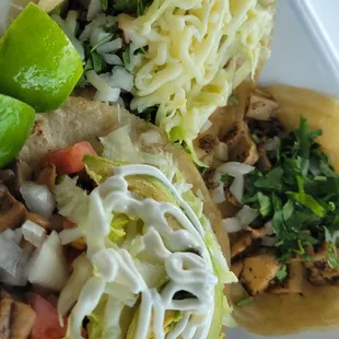 Delicious steak/ fish/chicken