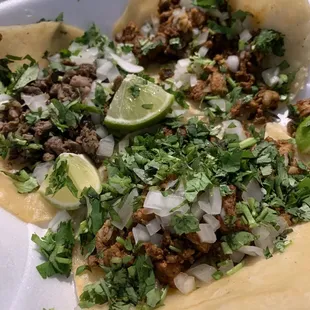 Classic Mexican Taco- pork and steak