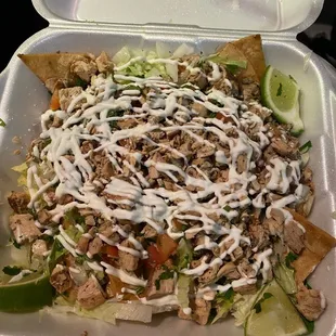 Chicken nachos
