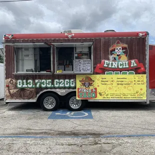 Pinch A Taco on Fletcher &amp; Nebraska located at the gas station on the corner!