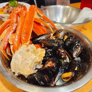 mussels, food, oysters and mussels, shellfish, oysters