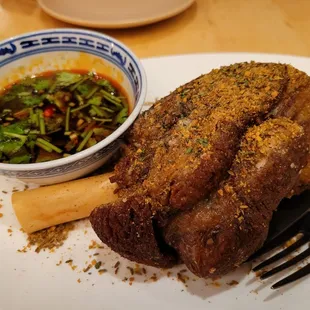 Crispy Lamb Shank