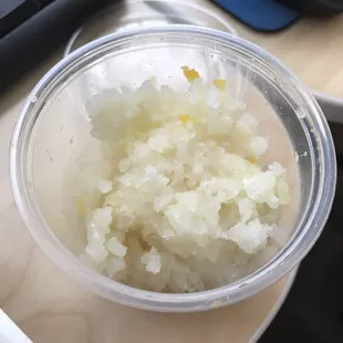 Uncooked rice