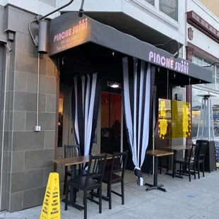 Front of the restaurant