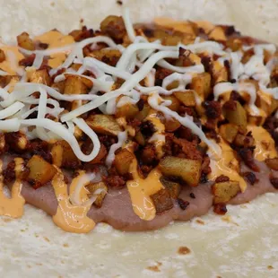 Chorizo Con Papas Burrito