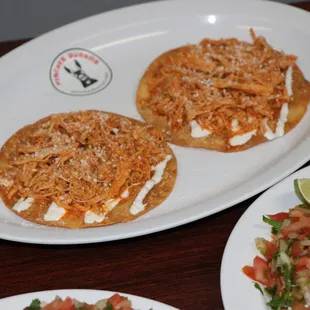 Tinga Tostada