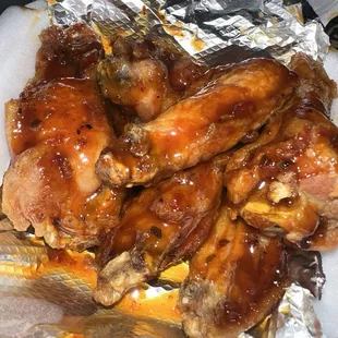 6pc Korean bbq, sauce was good sweet with a little spice kick.