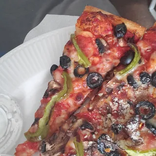 1 Large 1 Topping Pizza and 6 Wings Deal