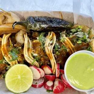Asada Taco Plate