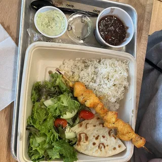 Chicken Kebab Plate