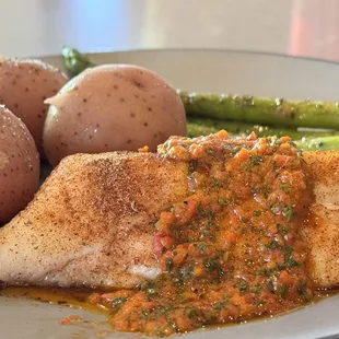 This was the Boat to Table they offered during soft opening....Red Snapper