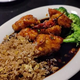 chicken wings and fried chicken, food