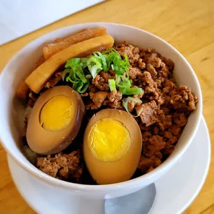 Minced Pork on Rice