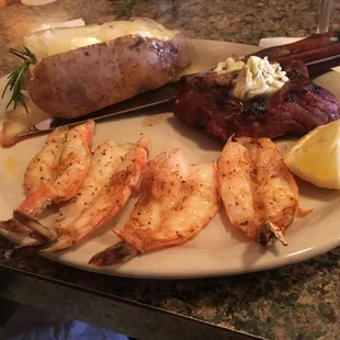 Broiled Butterfly Shrimp