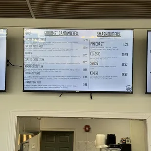 The Menu. Will review the food later...