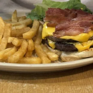 Bacon Double Cheeseburger