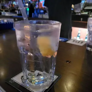 Cocktail before karaoke.