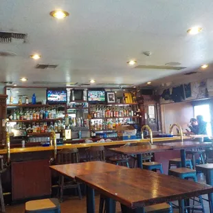 Inside Pine Cove Tavern.