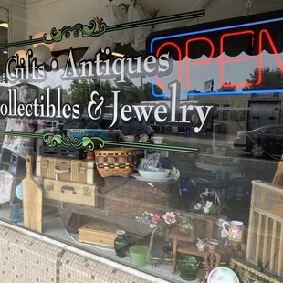 Right side front window.