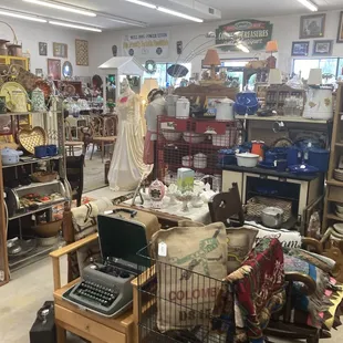 A shot across the side room.