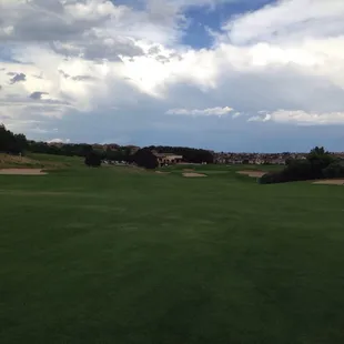 18th fairway