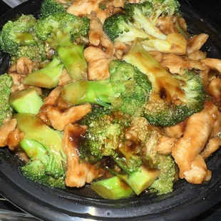Chicken &amp; broccoli