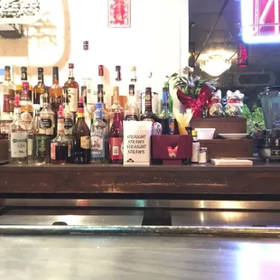 interior, sushi and sashimi