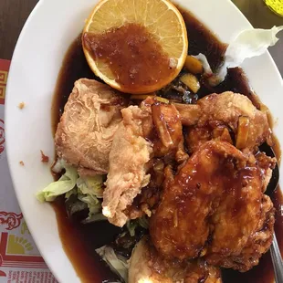 Orange chicken