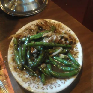 Chicken green bean
