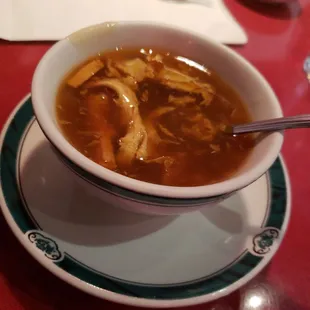 Yummy hot &amp; sour soup