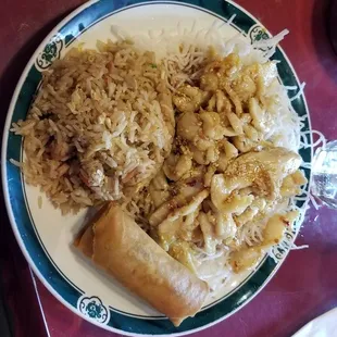 My favorite,  Sesame Chicken