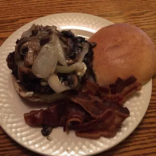 Black and Bleu Burger