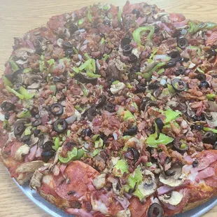 Look at this great pizza!